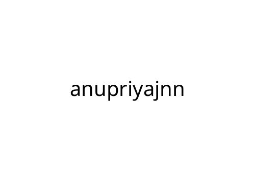 anupriyajnn