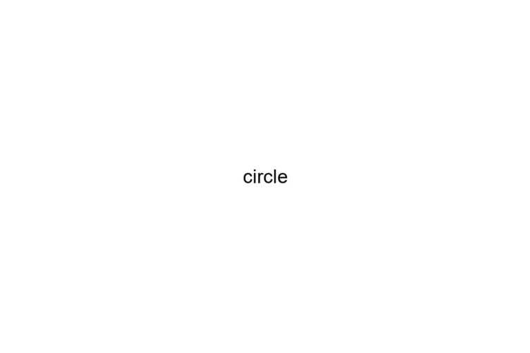 circle