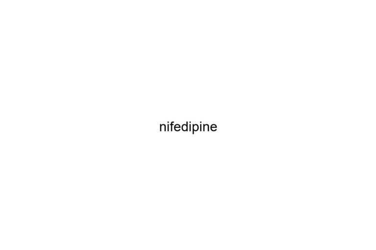 nifedipine