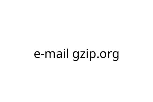e-mail gzip.org