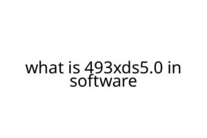 what is 493xds5.0 in software