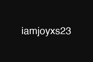 iamjoyxs23