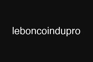 leboncoindupro