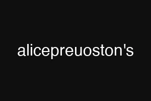 alicepreuoston's