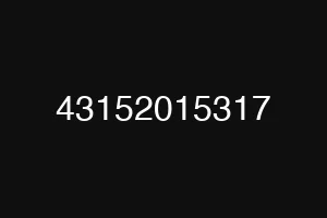 43152015317