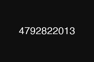 4792822013