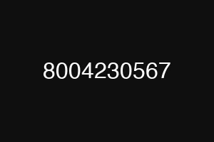 8004230567