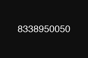 8338950050